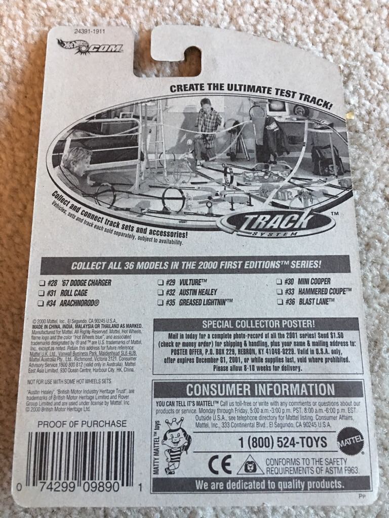 Austin Healey - First Editions™️ toy car collectible - Main Image 2