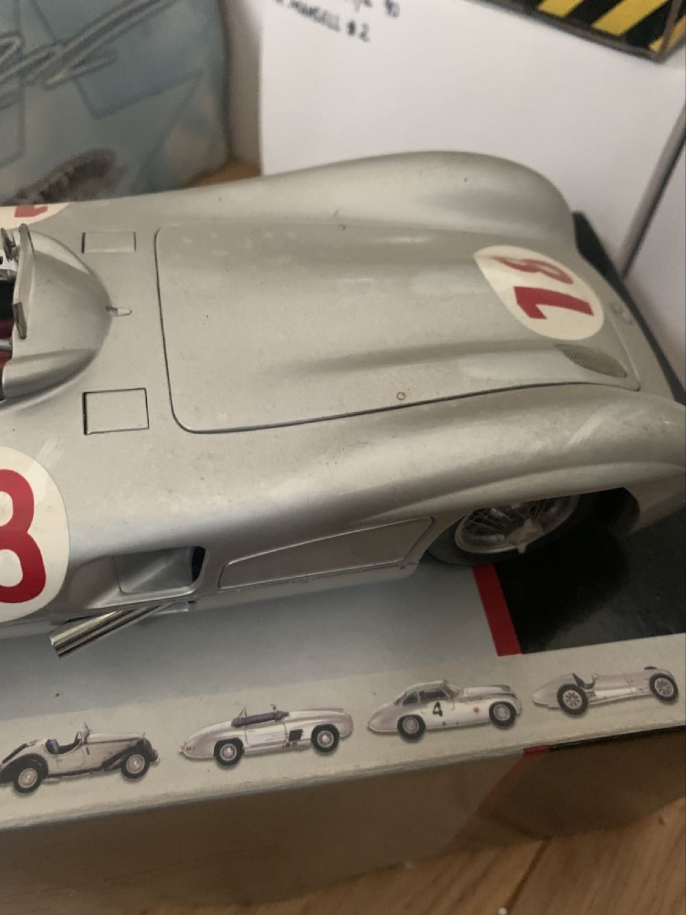 Mercedes W196 Fangio - F1 toy car collectible - Main Image 2