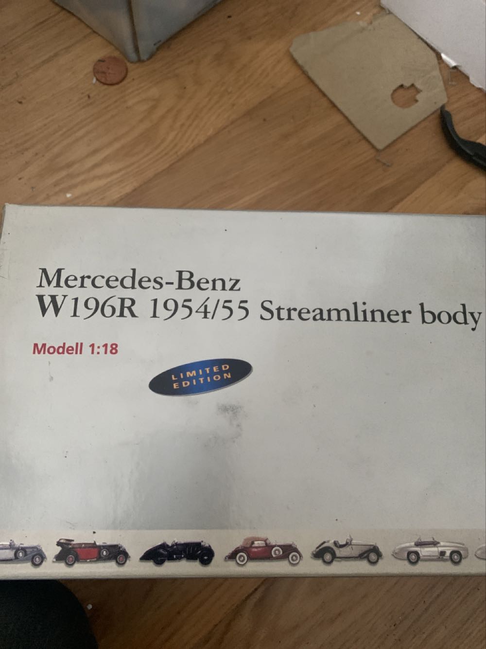 Mercedes W196 Fangio - F1 toy car collectible - Main Image 3