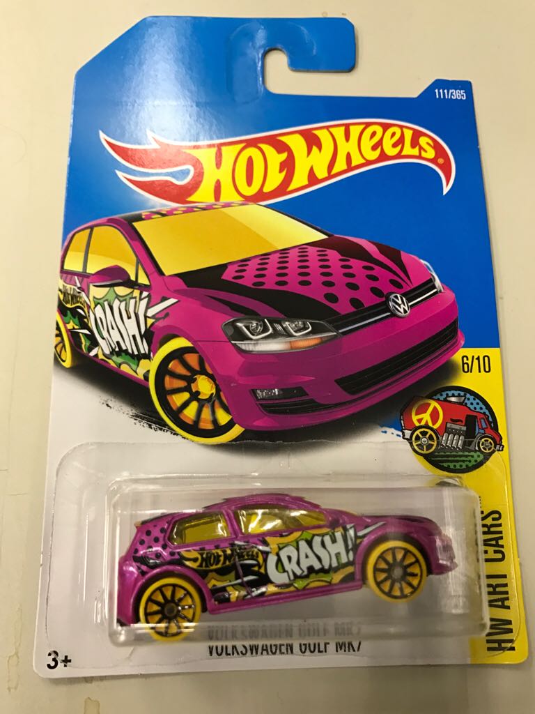 Volkswagen Golf MK7 - ’17 HW Art Cars toy car collectible - Main Image 1