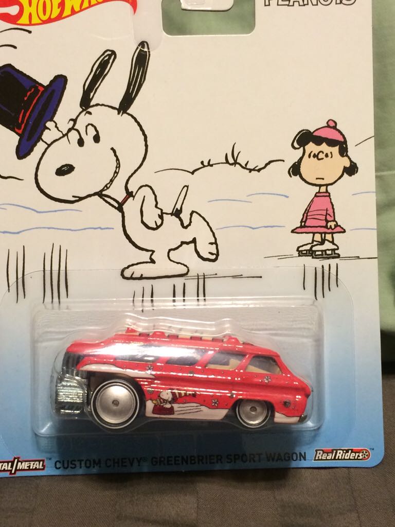 Custom Chevy Greenbare Sport Wagon - 2016 - Pop Culture - Peanuts Christmas toy car collectible - Main Image 1