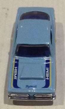 ’68 Plymouth Hemi Cuda Azul Cielo - Hot Wheels toy car collectible - Main Image 2