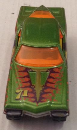 ’71 Buick Riviera Verde Cocodrilo Llantas Grandes - Hot Wheels toy car collectible - Main Image 2