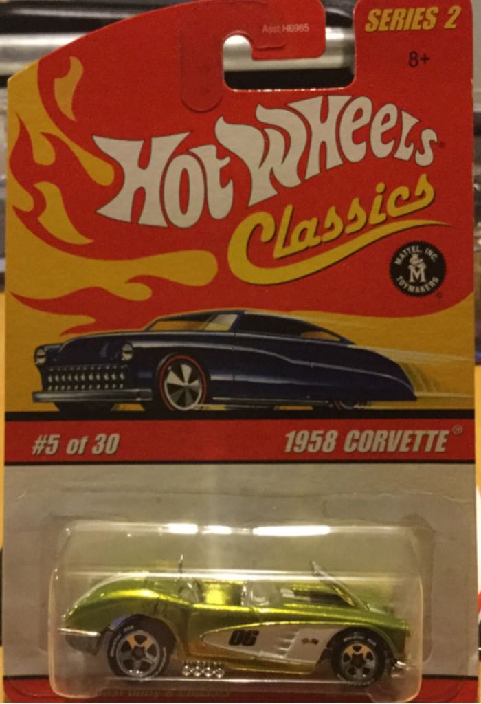 1958 Corvette J2761 - Classics Series 2 toy car collectible - Main Image 1