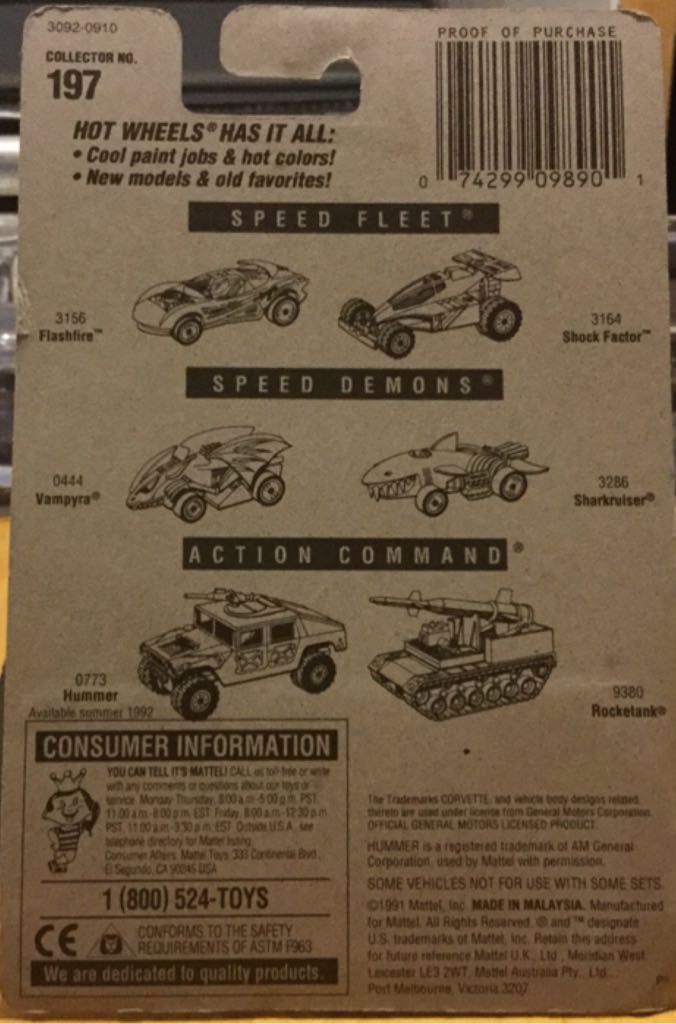 1963 Corvette 3092-0910  toy car collectible - Main Image 2