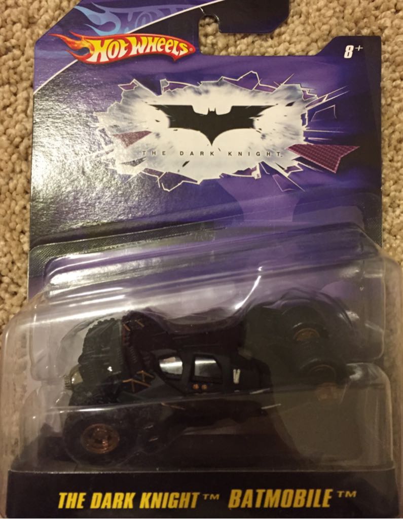 Batman The Dark Knight Batmobile - 2019 Batman toy car collectible - Main Image 1