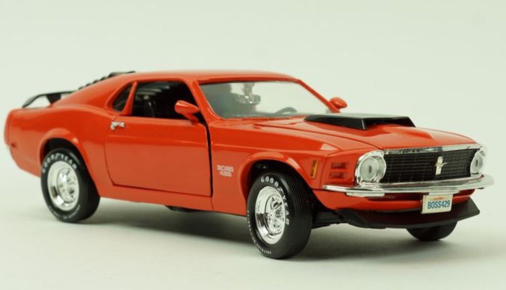 Ford Mustang Boss 429  toy car collectible - Main Image 2