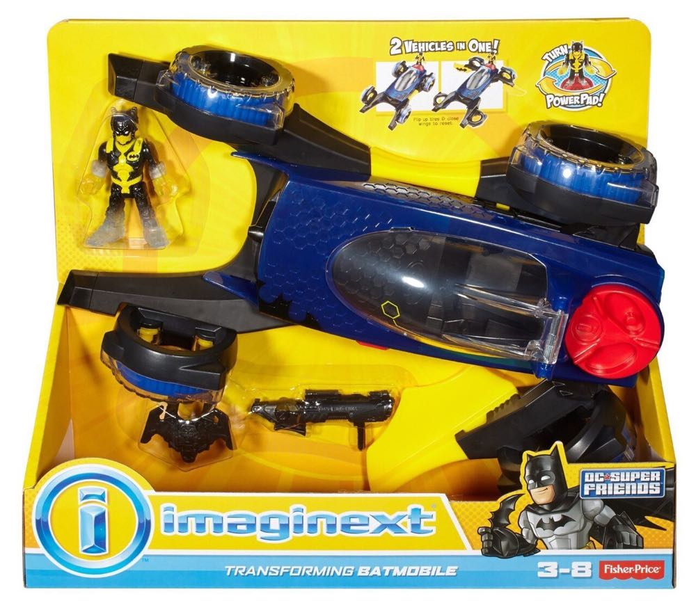 Imaginext: Batmobile  toy car collectible - Main Image 2