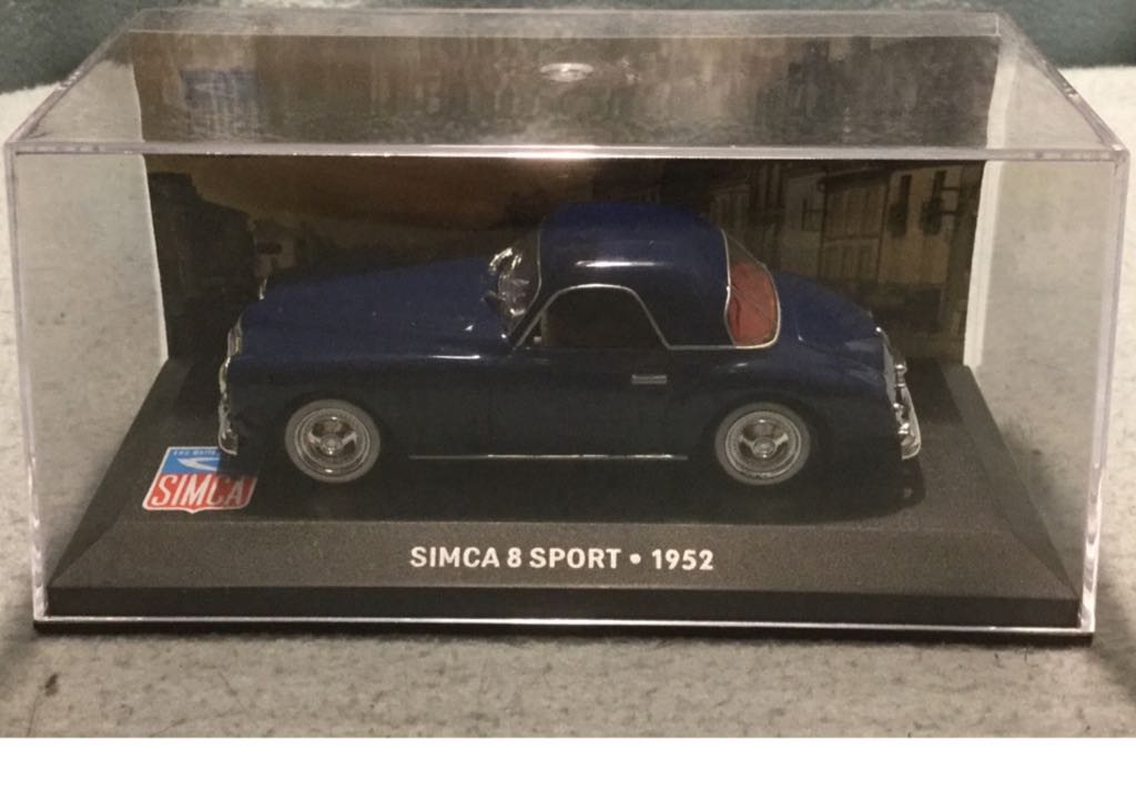 Simca 8 Sport - Les Belles années Simca toy car collectible - Main Image 1