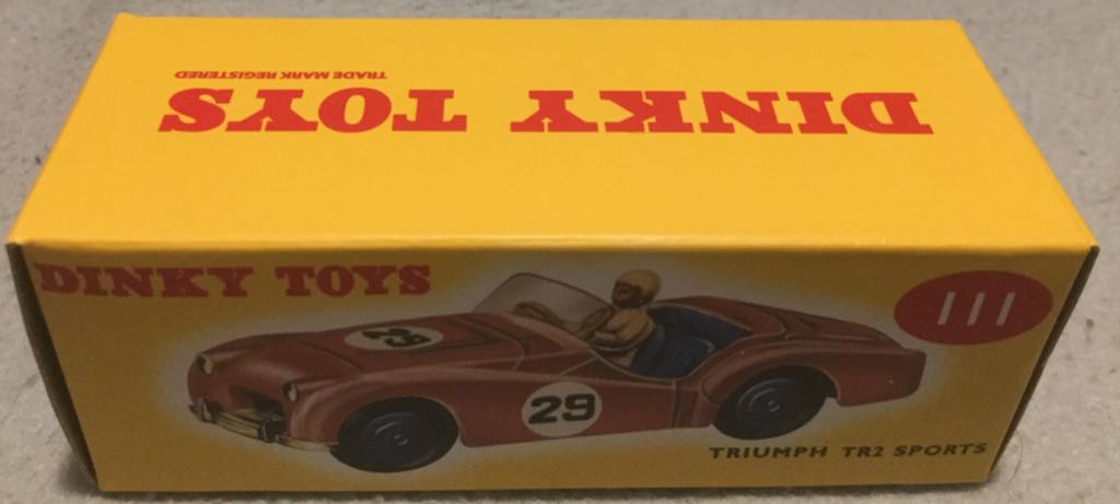 Triumph TR2 Sports 105 - Dinky Toys toy car collectible - Main Image 2