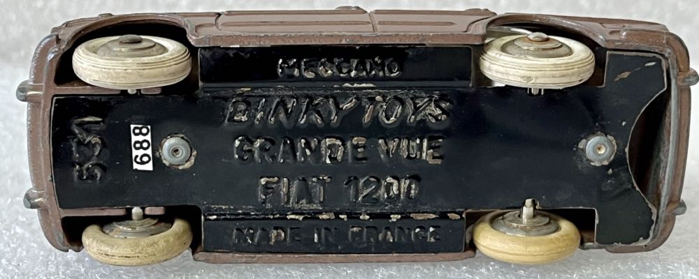 Fiat 1200 Grande Vue 531 - Dinky Toys France toy car collectible - Main Image 4