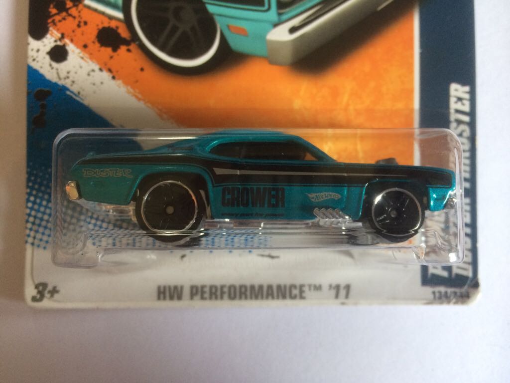 Plymouth Duster Thruster - ’11 HW Performance toy car collectible - Main Image 2