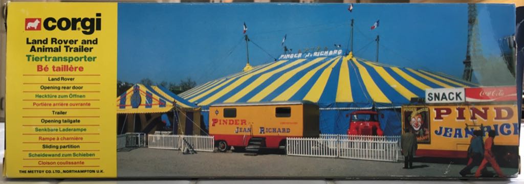 Le Cirque Jean Richard Circus Gift Set  toy car collectible - Main Image 2