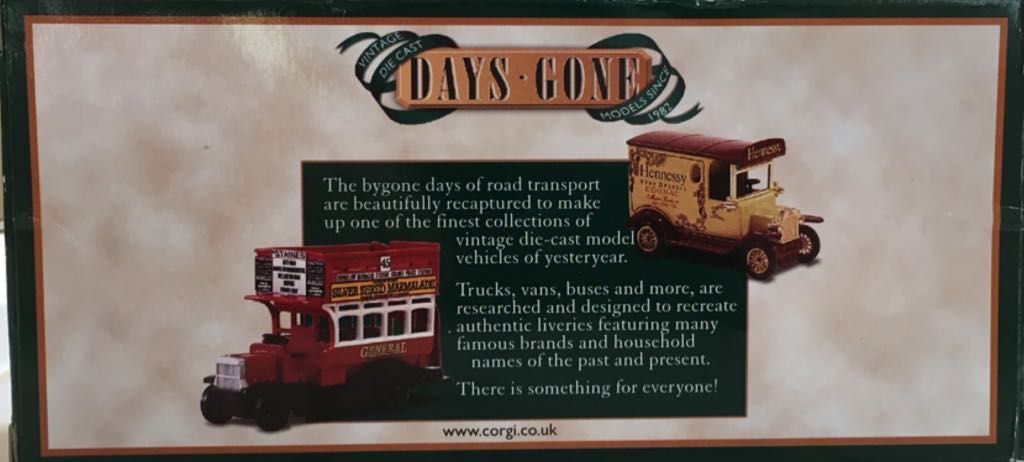 Bull Nose Van, Royal British Legion - Days Gone toy car collectible - Main Image 2