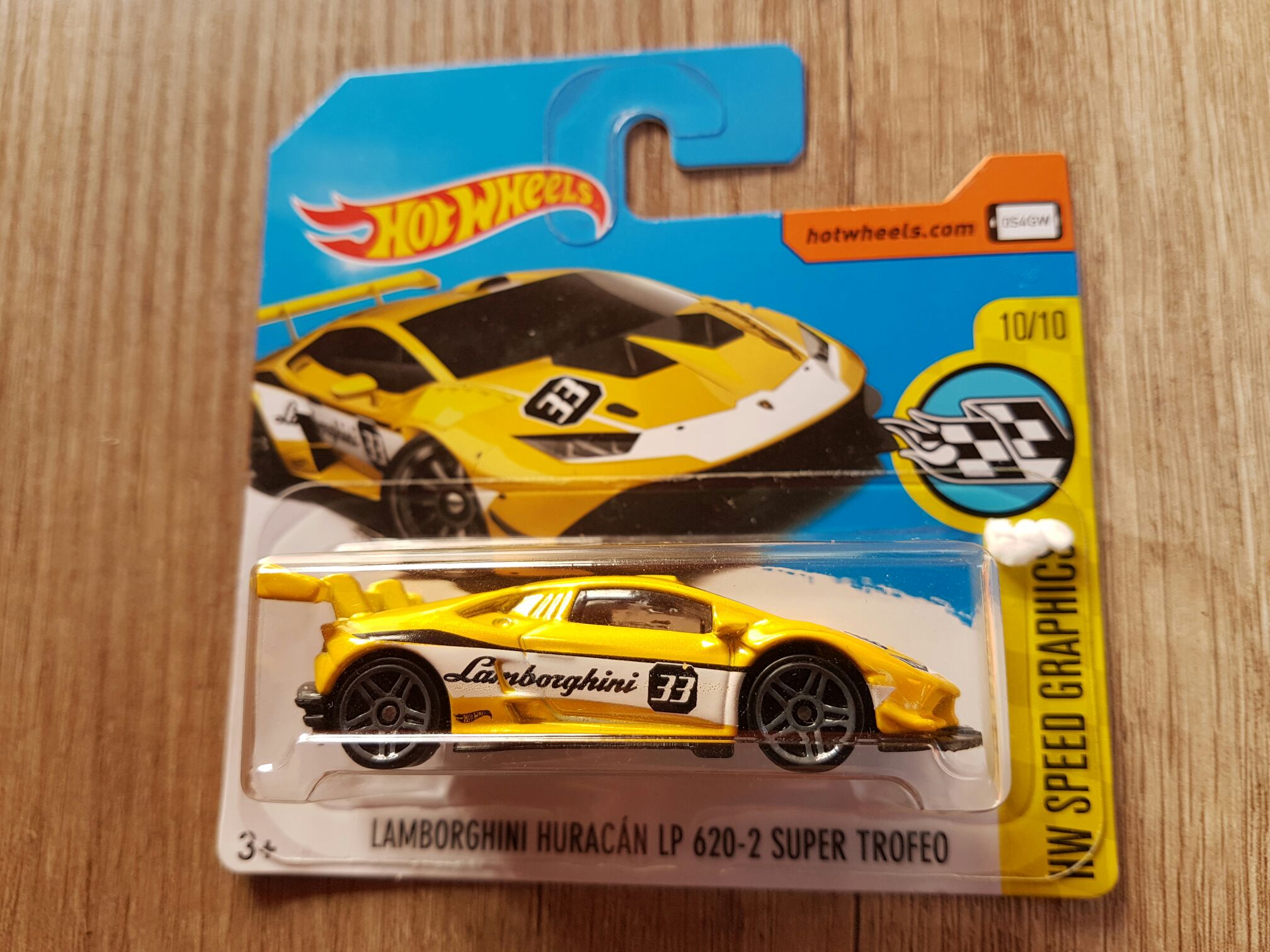 Lamborghini Huracan LP 620-2 Super Trofeo (HW) - HW Speed Graphics 2017 toy car collectible - Main Image 1