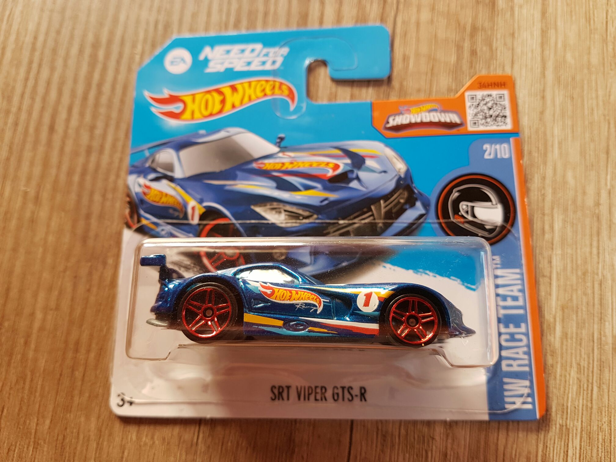 Dodge Viper SRT GTS-R (HW) - HW Race Team 2016 toy car collectible - Main Image 2