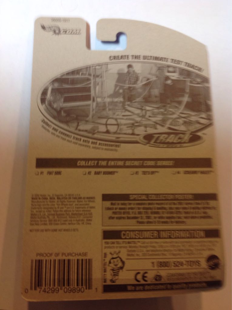 Tee’d Off - 2000 Secret Code Series toy car collectible - Main Image 2