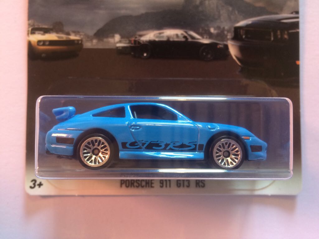 Porsche 911 GT3 RS - 2017 Fast & Furious toy car collectible - Main Image 2