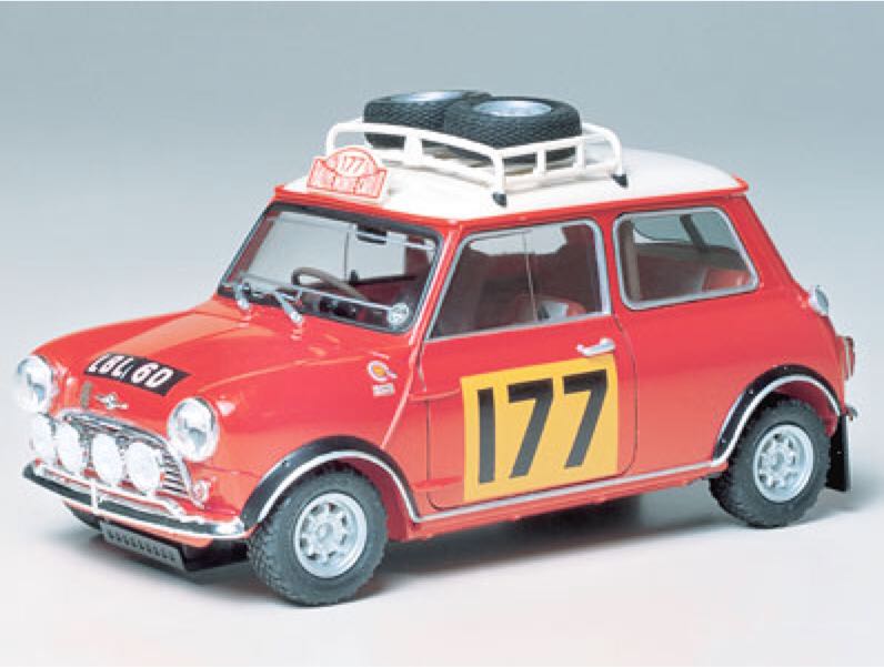 Morris mini cooper rally - רכב toy car collectible - Main Image 2