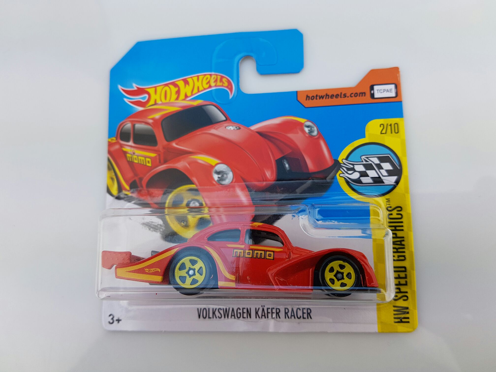 VW Käfer Racer (HW) - Hot Wheels toy car collectible - Main Image 2