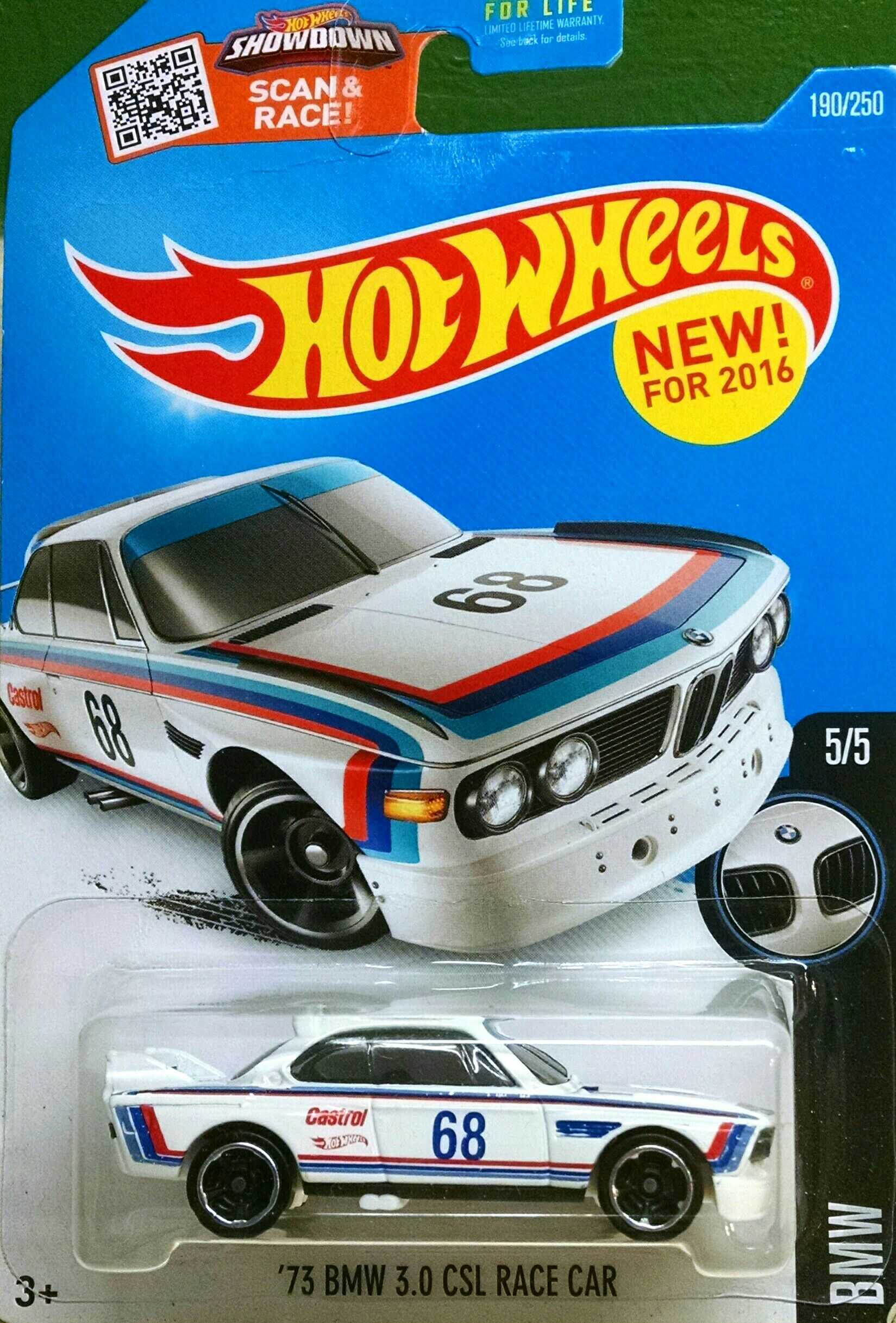 ’73 Bmw 3.0 CLS Race Car - BMW toy car collectible - Main Image 1
