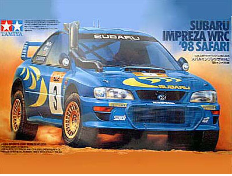 Subaru lmpreza wrc safari - רכב toy car collectible - Main Image 1