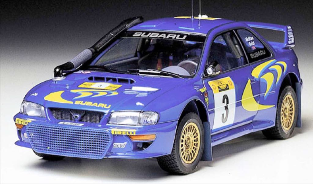 Subaru lmpreza wrc safari - רכב toy car collectible - Main Image 2