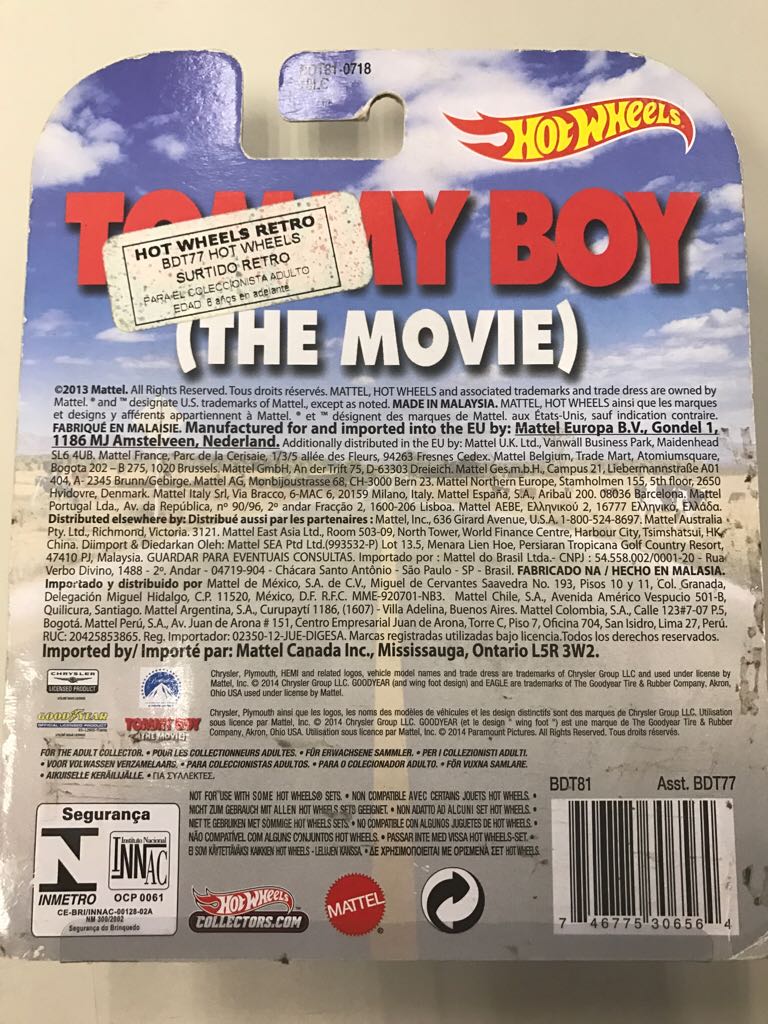 ’67 Plymouth Belvedere GTX - Retro toy car collectible - Main Image 2