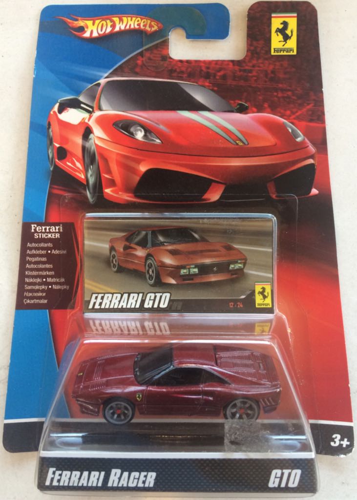 Hotwheels Ferrari Racer GTO - Ferrari Racer toy car collectible - Main Image 1