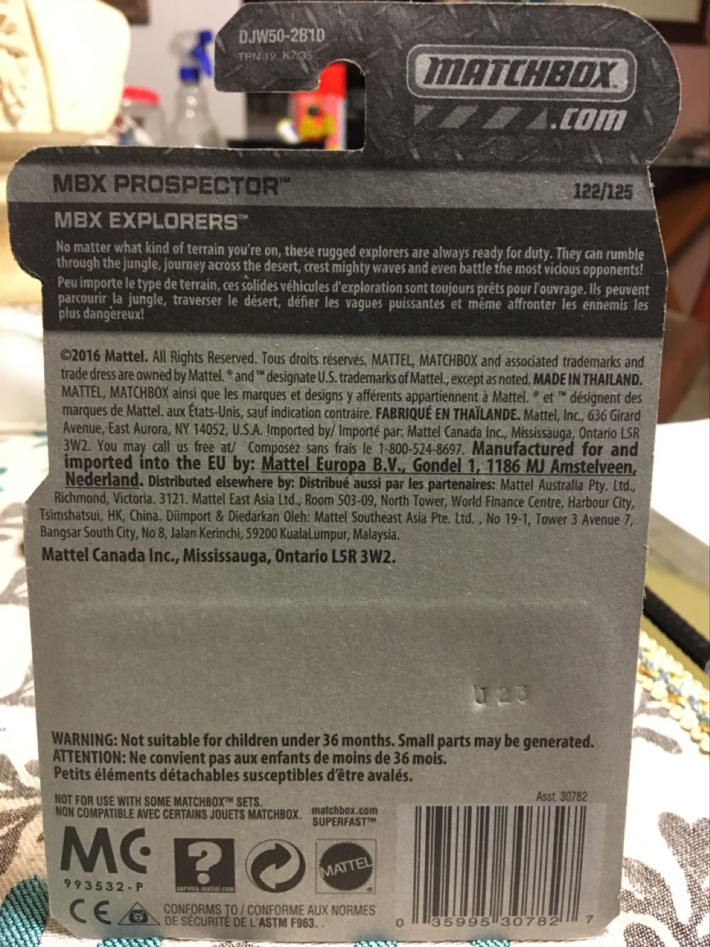 MBX Prospector  toy car collectible - Main Image 2