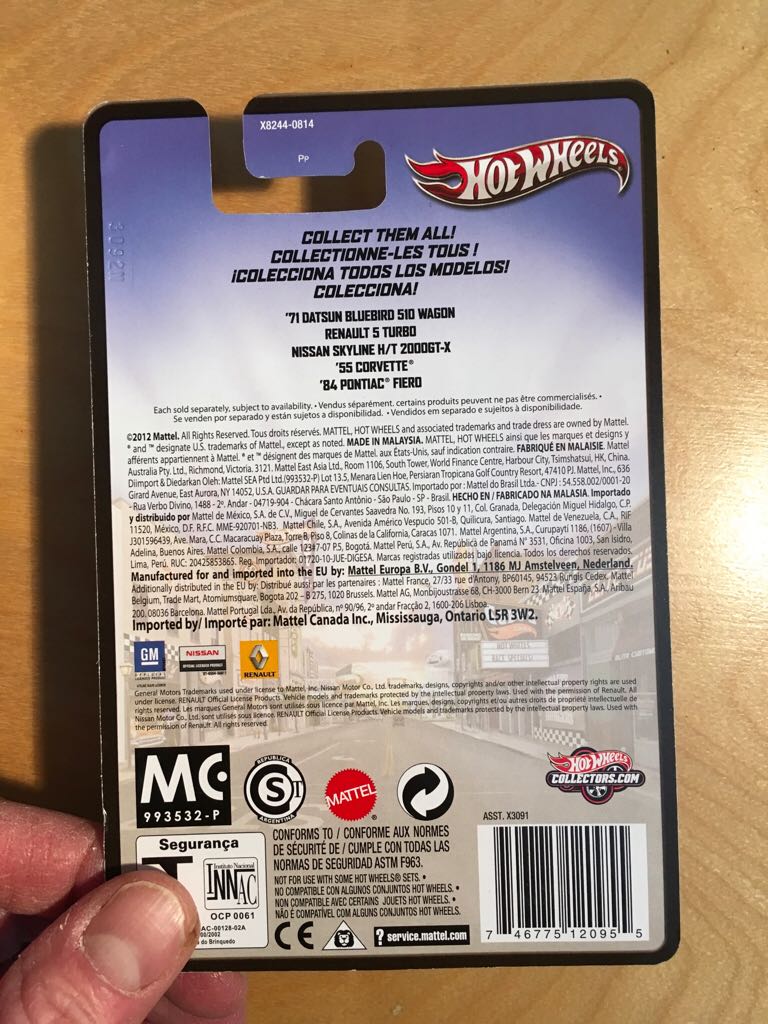 Renault 5 Turbo - 2013 Boulevard - Mix 1 toy car collectible - Main Image 2