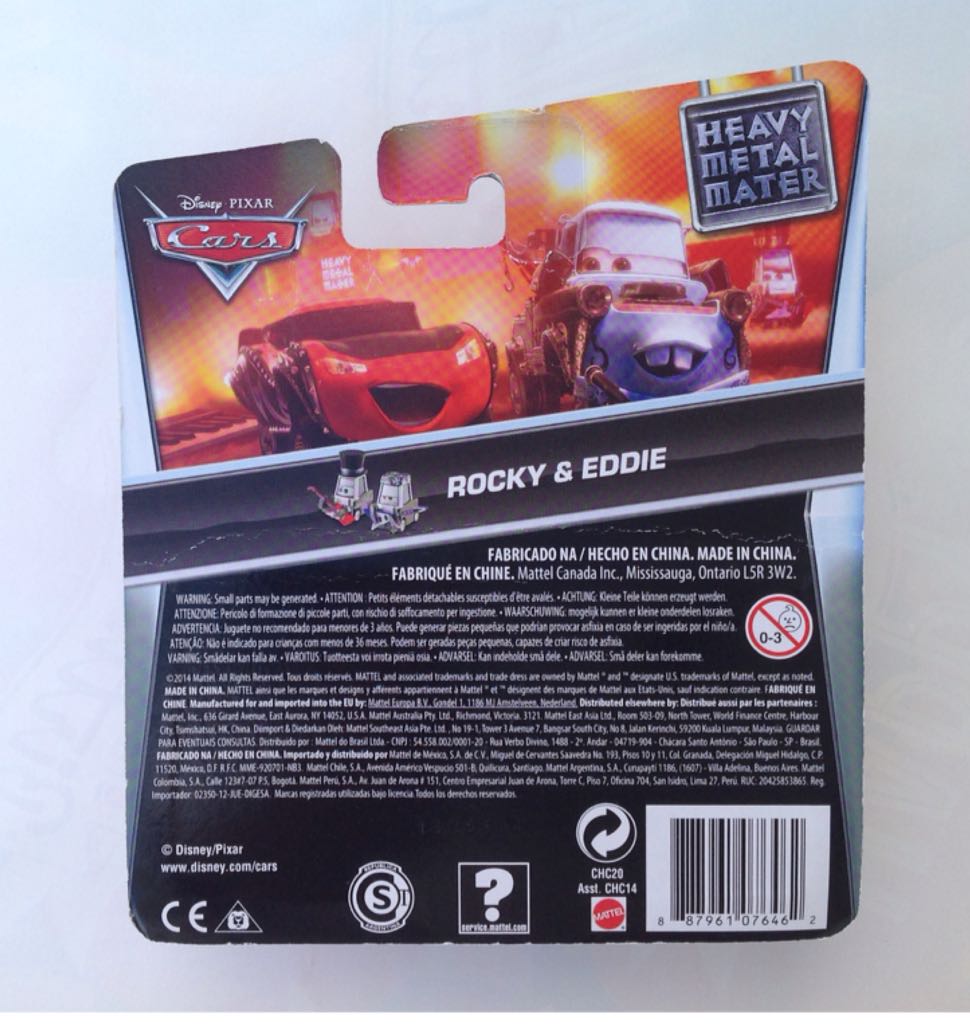 Heavy Metal Mater Rocky And Eddie - Heavy Metal Mater toy car collectible - Main Image 2