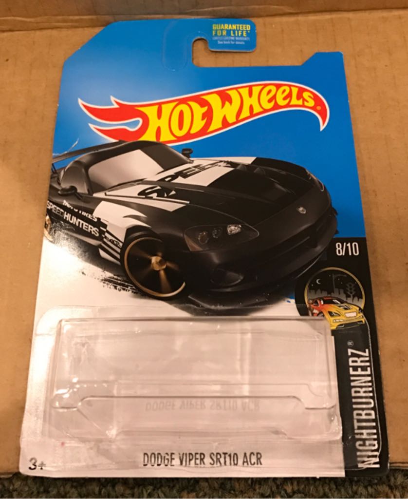 2017 Dodge Viper SRT10 ACR - ’17 Nightburnerz toy car collectible - Main Image 2