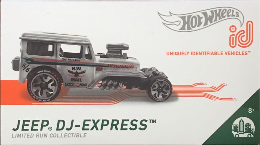 Jeep DJ-Express - HW Metro toy car collectible [Barcode 887961788143] - Main Image 2