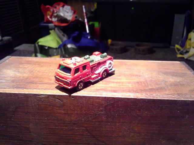 197? chemical fire engine tomica  toy car collectible - Main Image 1