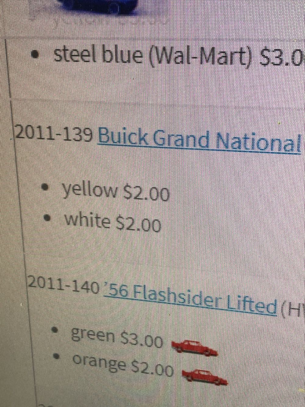 Loose Buick Grand National - HW Performance ’11 toy car collectible - Main Image 3