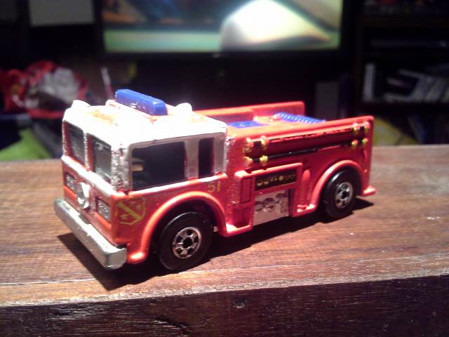 Fire Engine #51  toy car collectible - Main Image 1