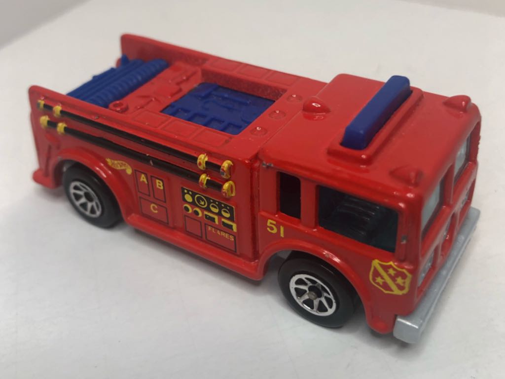 Fire Engine #51  toy car collectible - Main Image 2