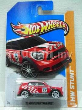 Mini Countryman - 2013 HW Stunt - Road Rally toy car collectible - Main Image 2