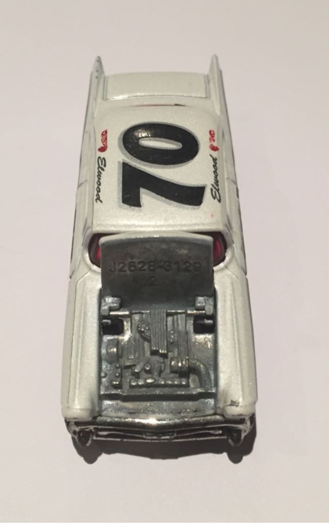 1957 Chevrolet Bel Air (Race Car #70) - Team: Engine Revealers toy car collectible - Main Image 2