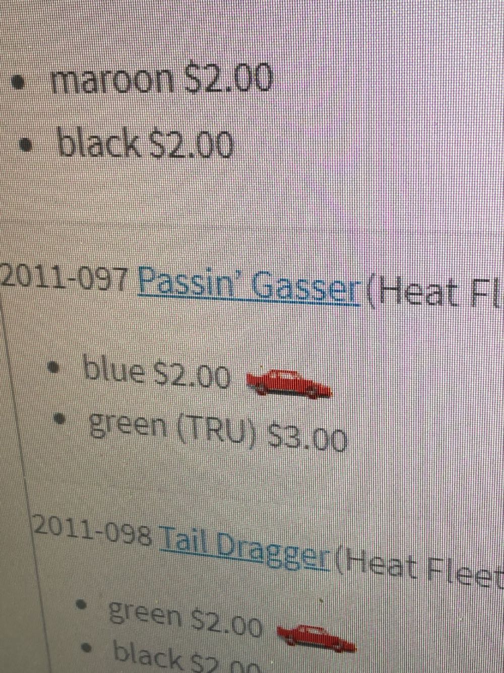 Pass ’N Gasser - 2011 - HW Heat Fleet toy car collectible - Main Image 3