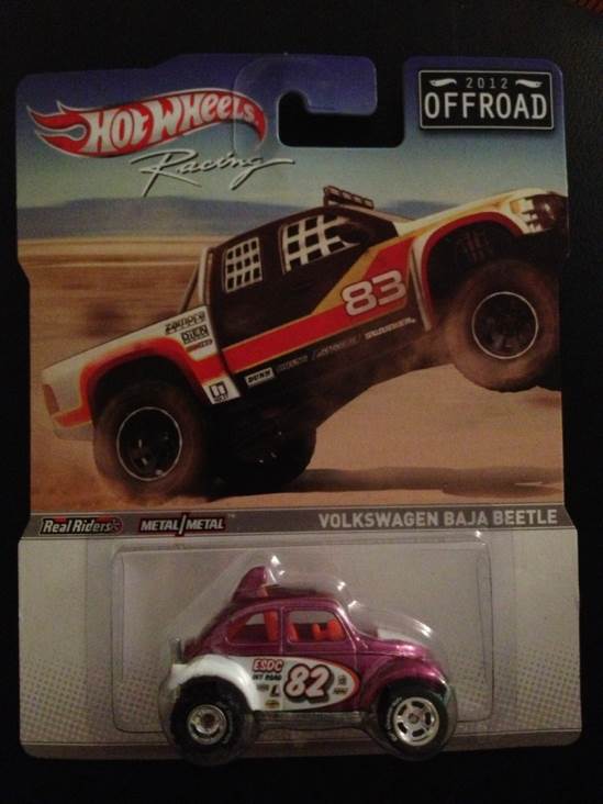 Volkswagen Baja Beetle - Hot Wheels Racing toy car collectible - Main Image 1