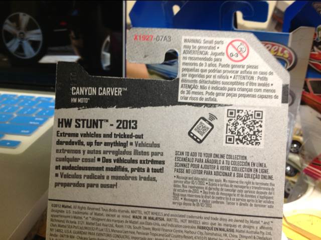 Canyon Carver - HW Stunt toy car collectible - Main Image 2