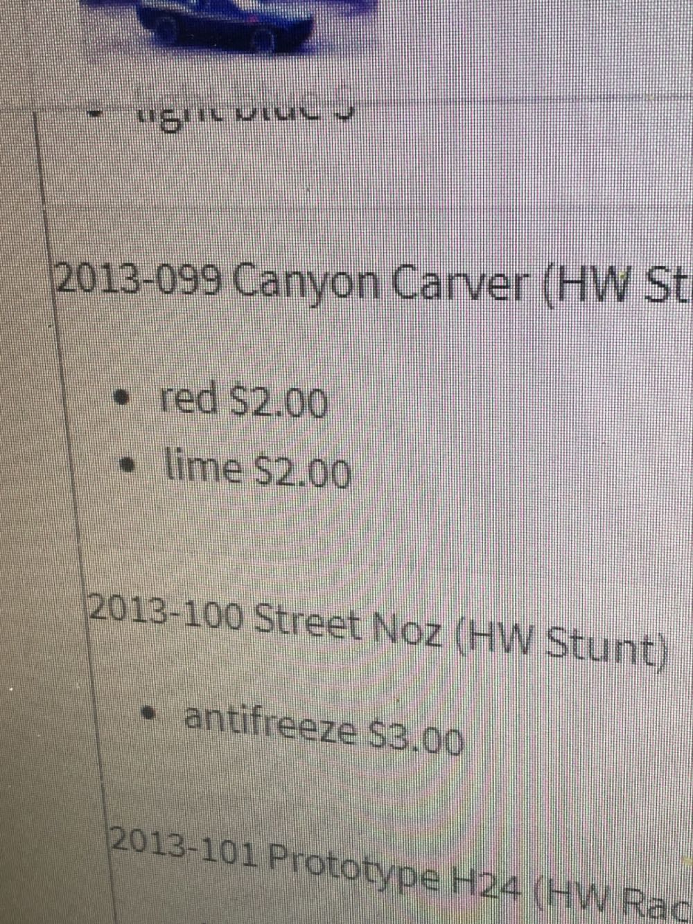 Canyon Carver - HW Stunt toy car collectible - Main Image 3