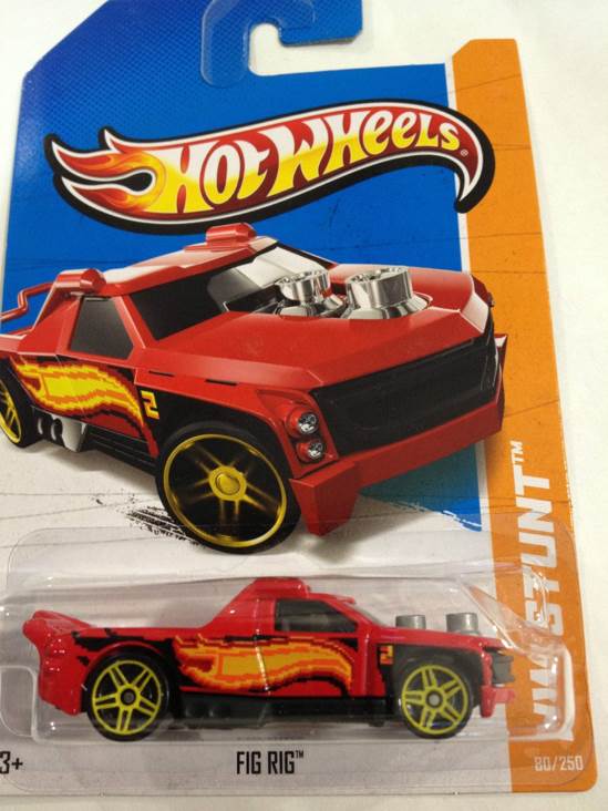 Fig Rig - HW Stunt - Stunt Circuit toy car collectible - Main Image 2