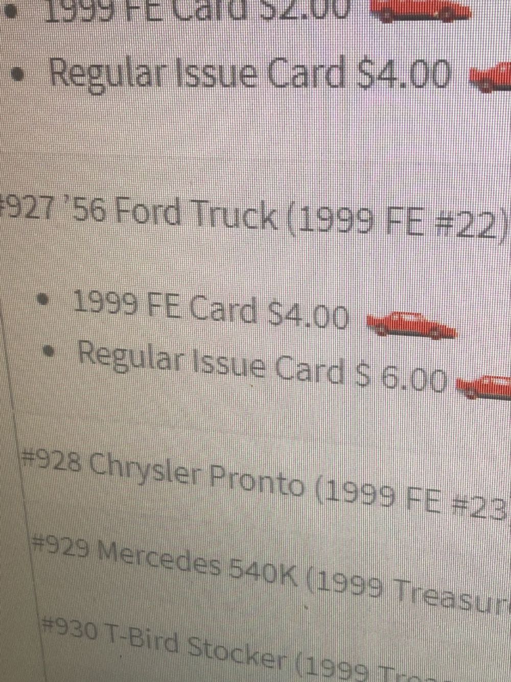 56 Ford Truck - 1999 First Editions toy car collectible - Main Image 3