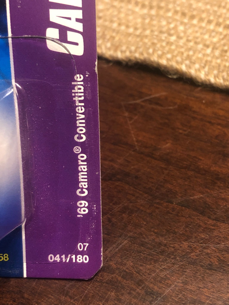 ’69 Camaro Convertible - 2007 Camaro Series toy car collectible - Main Image 2