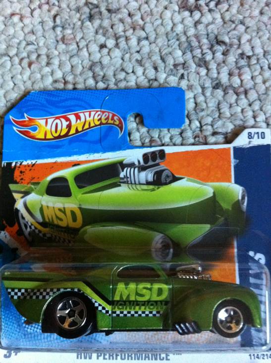 ’41 Willy’s - 2011 HW Performance toy car collectible - Main Image 1