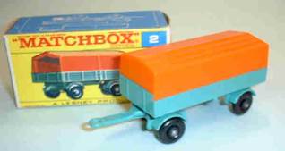 Mercedes Trailer - 1-75 toy car collectible - Main Image 1