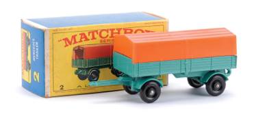 Mercedes Trailer - 1-75 toy car collectible - Main Image 2